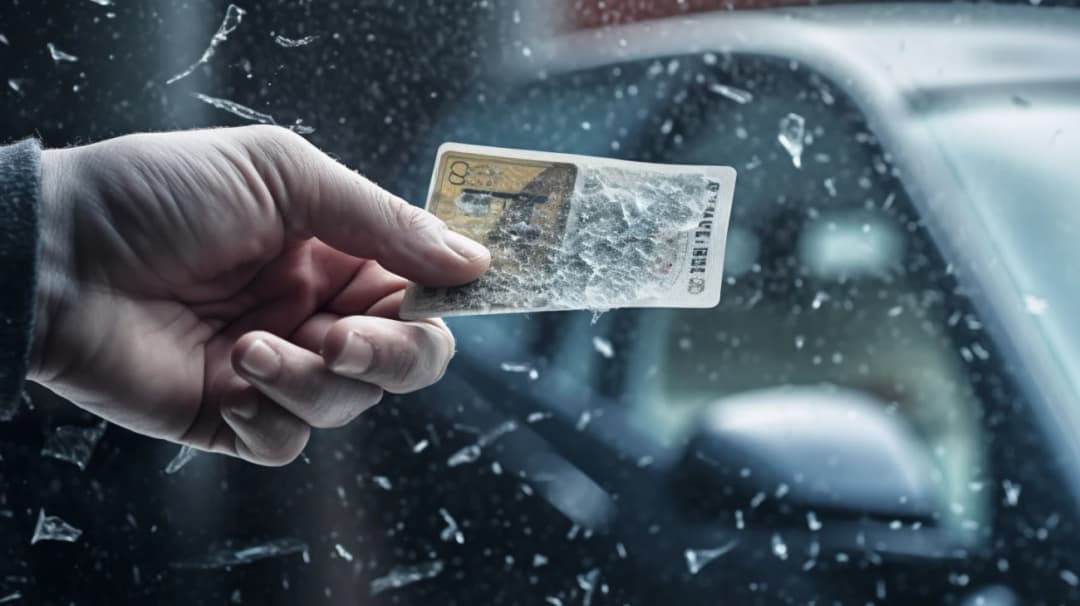 Jak skutecznie zdrapać naklejkę z szyby samochodowej bez użycia suszarki
